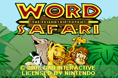 Word Safari - The Friendship Totems Title Screen